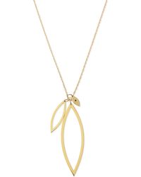 Jennifer Zeuner Elsa Triple-Eye Necklace - Lyst
