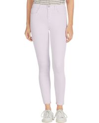 J Brand 2335 Photo Ready High-Rise Ankle Zip - Lyst