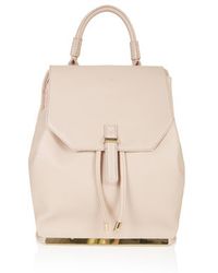 Topshop Clean Smart Backpack - Lyst