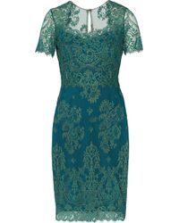 Notte By Marchesa Lace Cocktail Mini Dress - Lyst