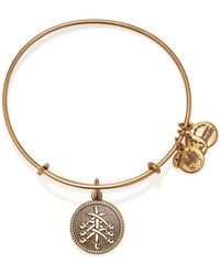 ALEX AND ANI Seven Swords Ii Expandable Wire Bangle - Lyst