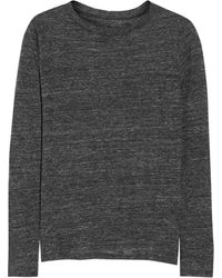 Enza Costa Slub Cotton-Jersey Top - Lyst