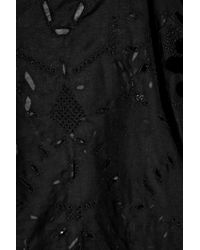 Max Azria Cotton and Silk-blend Kaftan - Lyst