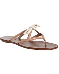 prada nude flats