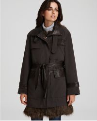 Max Azria Calvary Twill Coat - Lyst