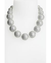 Cara Accessories Collar Necklace - Lyst