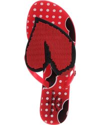 vivienne westwood heart flip flops