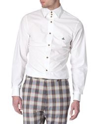 vivienne westwood three button shirt