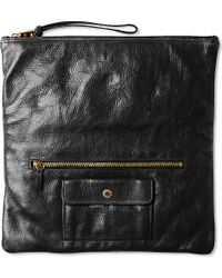 mulberry daria clutch black