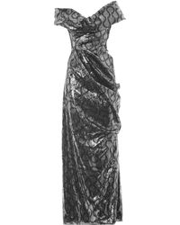 Vivienne Westwood Gold Label Sequin Squiggle print Gown - Lyst