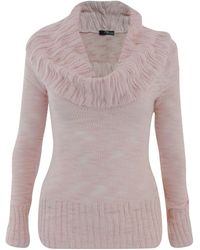 Jane Norman Cowl Neck Jumper - Lyst