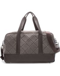 Zara Quilted Bowling Bag - Lyst
