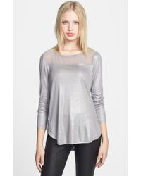 Trouvé Trouvé Illusion Yoke Highlow Top - Lyst