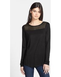 Trouvé Illusion Yoke High Low Top - Lyst