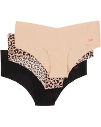 Betsey Johnson 3-Pack Forever Perfect Invisible Hipster J0933P3 - Lyst