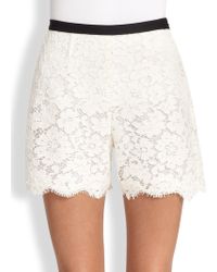 Honor Lace Shorts - Lyst