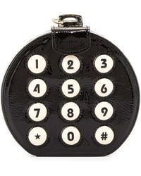 Betsey Johnson Round Phone Dial Clutch - Lyst