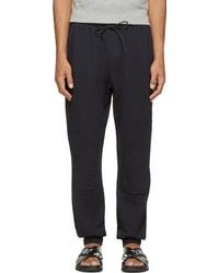 Balmain Black Quilted Lounge Pants - Lyst