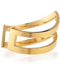 Jennifer Zeuner Mabel 18K Gold Vermeil Midi Ring - Lyst