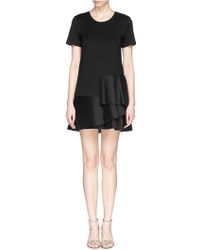 Thakoon Accordion Pleat Tier Jersey Dress - Lyst