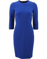 Narciso Rodriguez Fitted Scuba Dress - Lyst