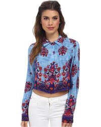 Nanette Lepore Roam Free Shirt - Lyst