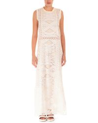 Sea Long Lace Dress - Lyst