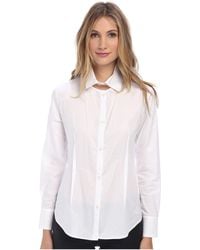 Vivienne Westwood Anglomania Cut In Shirt - Lyst