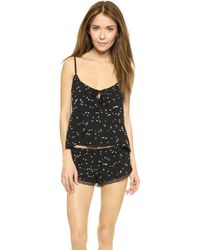 Wildfox Wild Hearts Pj Set - Starless Night - Lyst