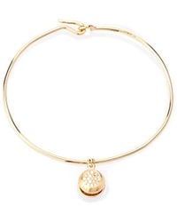 Aurelie Bidermann Diamond & Yellow-Gold Bracelet - Lyst