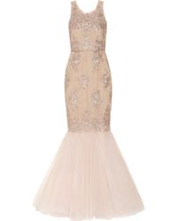 Notte By Marchesa Embroidered Lace And Tulle Gown - Lyst