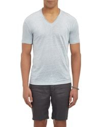 John Varvatos V-Neck T-Shirt - Lyst