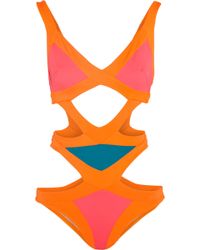 Agent Provocateur Mazzy Popstar Cutout Swimsuit - Lyst