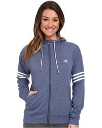 Adidas 2Love Full-Zip Hoodie - Lyst