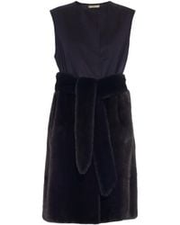 The Row Genfer Mink-fur Sleeveless Coat - Lyst