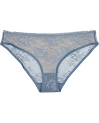 Stella McCartney Stella Lace Briefs - Lyst