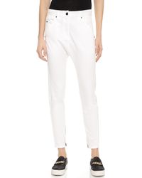 Camilla & Marc Poker Slouchy Jeans - White - Lyst