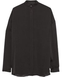 Haider Ackermann Satin Blouse - Lyst