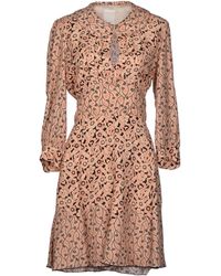 Anna Sui Short Dress - Lyst