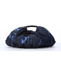 L.a.m.b. Splatter Print Blue Nylon 'Ekta' Hobo Tote Bag - Lyst