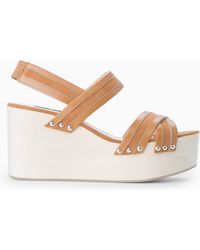 mango criss cross sandals