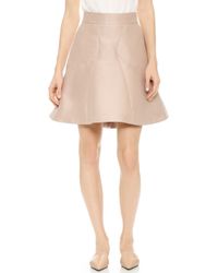 Zac Posen Tulip Skirt - Blush - Lyst