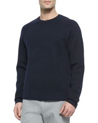 Theory Jago Solid Raglan-Style Wool Sweater - Lyst