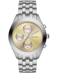 Marc By Marc Jacobs 36Mm Peeker Chronograph Watch - Lyst