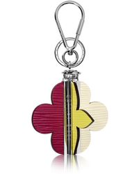 Betsey Johnson Lucite Heart Key Chain in Multicolor (blue) | Lyst