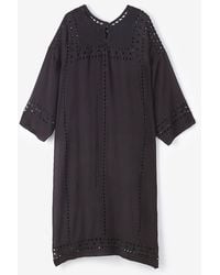 Etoile Isabel Marant Else Embroidered Tunic Dress - Lyst