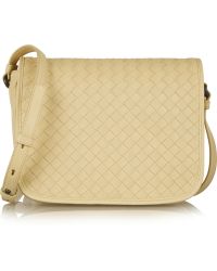 Bottega Veneta Intrecciato Leather Shoulder Bag - Lyst