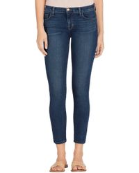 J Brand 835 Mid-Rise Capri - Lyst