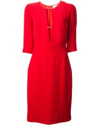 Azzaro Crystal Detail Dress - Lyst