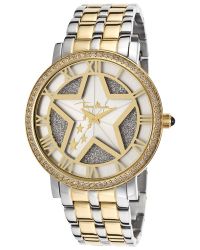 Thierry Mugler Women'S Two-Tone Steel Silver Dial - Lyst